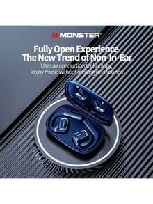 XKO01 Open-Ear Bluetooth Earphones. Comfortable To Wear Without In-Ear Earbuds. Long Battery Life. Bluetooth 5.3 Stable Connection. High-Fidelity Sound Quality. Noise Reduction For Calls. Suitable For Sports And Commuting.