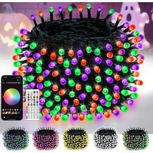 Connectable Red And White Christmas String Lights, 2Pack Total 164FT 400LED Christmas Lights For Outdoor/Indoor, Plug In Tree Lights With 8 Modes, String Lights For Christmas Decorations Holiday - APP RGB - View 15