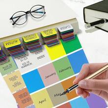 2022 New DSM-5-TR Index Tabs, Color-Coded And Laminated DSM-V TR Tabs, Including 18 Blank Ones, With Alignment Guide And Bookmark{Inchcolorinch:InchMulticolorinch} - 多色 - 查看 9