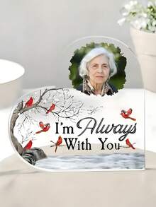 Custom Photo Your Wings Were Ready But My Heart Was Not - Memorial Personalized Custom Acrylic Plaque - Sympathy Gift For Family Members-18styles, Personalized Memorial Plaque - Sympathy Gift - Bereavement Gifts For Loss Of Loved One - Multicolor - View 17