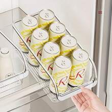 2个拉出式储物篮，透明分层储物架，适用于橱柜，U型大开口，加厚材质，适用于碗碟、调料瓶等，多功能家用橱柜储物架，储物篮，食品储藏室收纳，橱柜收纳，分层储物架 - 彩色 - 查看 7