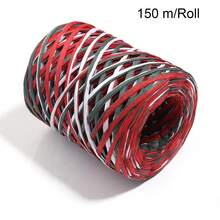 200 米/卷 4 厘米彩色拉菲草纸编织绳，适用于 DIY 工艺品、礼品包装、草帽编织和花束装饰、派对节日装饰配件、手工制作和礼品，适合周年纪念、圣诞节、复活节、生日、新年、情人节、毕业派对、各种庆祝礼物