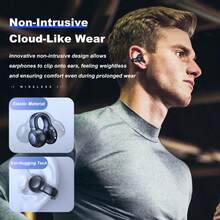 1 Pair AI Translation Earbuds M47 - 144 Languages, Real-Time Translation, Wireless Wireless 5.0, USB-C Charging, LED Indicator, Ideal For Travel & Business, Black Modern Design - 均碼 - 查看 7
