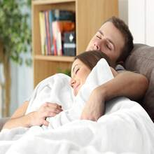 Wolf Dog - Spirit Of The Mountain Dog Fleece Blanket Soft Cozy Twin Blanket, Fuzzy Flannel Blanket For Bed, Sofa, Couch, Travel, Camping - 白色 - 查看 5