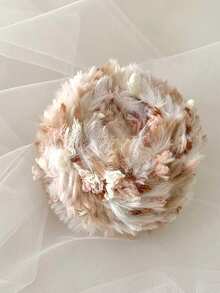 1 Rollo de Hilo Verde de Mezcla de Lana Tricot para Tejer a Mano con Características de Hilo Esponjoso Mezclado a Mano, Bola de Lana, Ganchillo, Tejido, Horquilla para Suéter