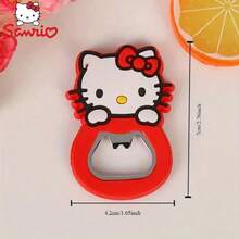 Sanrio 1PC Silicone Bottle Opener - And Multifunctional Kitchen Tool - Perfect For Home Bars And Soda Enthusiasts To Collect And Design, Wine Opener, Party ﻿