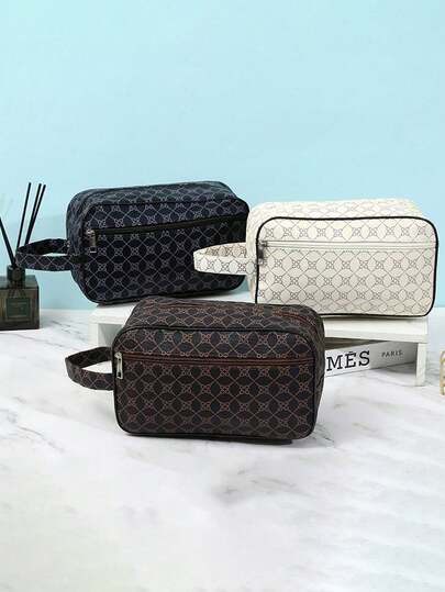 Men's Clutch Bag Men's Handbag Men's Wrist Bag Men's Toilet Bag Large Capacity Waterproof Lightweight Suitable For College Business Travel PU Leather Retro Gifts For Men Pouch Christmas Bags