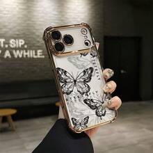 Funda de Teléfono Electrochapada con Airbag de Cuatro Esquinas, Adecuada para iPhone17 aire/16E, 14/15/16plus, 17/16/15/14/13/12/11Pro/ProMax, para SamsunggalaxiaA03/A03core/A03S/A04/A04E/A05/A05S/A06/A12/A13/A15/A16/A24/A25/A32/A34/A35/A54/A55, Note10/Note10plus/Note20/Note20Ultra, S20/S20FE/S20PLUS/S20Ultra/S21/S21FE/S21PLUS/S21Ultra/S22/S22PLUS/S22Ultra/S23/S23FE/S23PLUS/S23Ultra/S24/S24FE/S24PLUS/S24UltraFunda para teléfono, funda suave de TPU, se siente bien al sostener, personalidad simple, adecuada tanto para hombres como para mujeres, borde anti-caída en las cuatro esquinas, marco electrochapado, disponible en múltiples colores. - morado oscuro - Ver 6