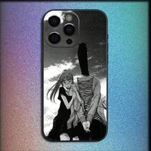 Funda de teléfono Good Night Oyasumi Punpun compatible con 16,15,14,13,12,11,Pro,X,XS,Max,XR,Plus,Mini, funda suave negra, funda compatible con 17 Pro Max, 17 Pro, 17, 16 Pro Max - z7 - Ver 9