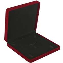 LETURE Velvet Jewelry Set Box, Velvet Gift Box For Bracelet Necklace Earring Ring (Red){Inchcolor_nameinch:InchRedinch} - Red - 查看 5