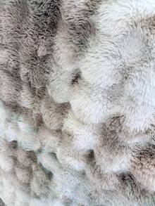 1pc Luxury Tie Dye Faux Fur Blanket - Soft, Warm, Cozy, Multipurpose, Suitable For All Seasons - Perfect For Bedroom, Guest Room, Living Room, Dorm, Car, Sofa Throw, Travel & Outdoor