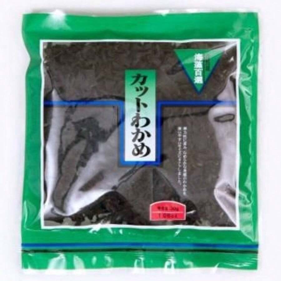 Alga Marinha Desidratada Cortada Missô Cut Wakame Shinsen 30G - 30g - Visão 1
