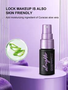 Urban Decay ​​Travel-Size All Nighter Waterproof Makeup Setting Spray 15ml/0.5oz. Long-Lasting, Waterproof Setting Spray For Vibrant, Smudge-Proof Makeup. - Dark Purple - View 5