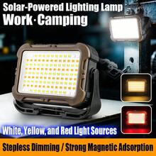 Bright Work Light, Strong Magnetic Suction, Portable With Long Battery Life, Construction Site Searchlight - Multicolor - View 7