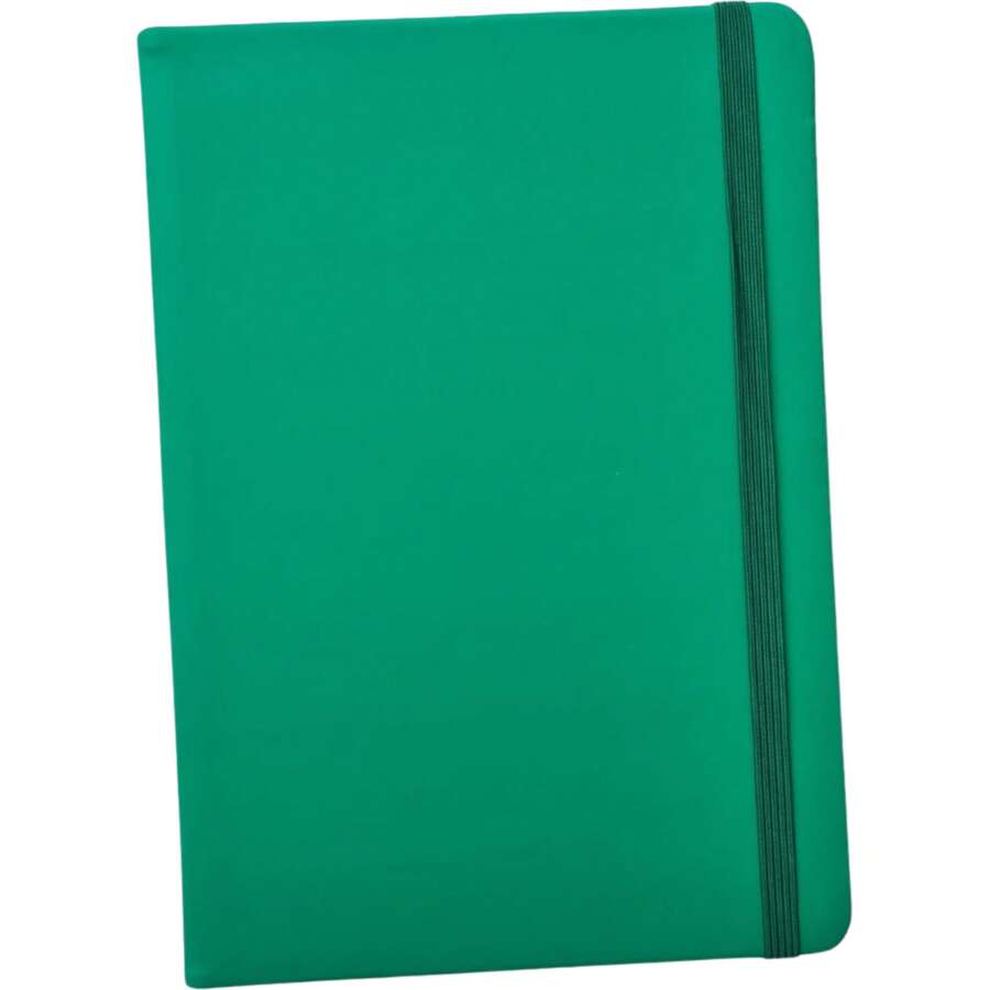 Moleskine-Type Notebook, 14x20 Cm, Dotted Pages. - Cờ xanh - Chấm bi - Xem 1