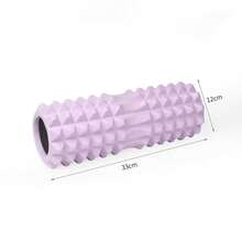 45*13cm Black Crescent Solid Foam Roller, Suitable For Fitness, Yoga, Pilates And Muscle Relaxation
