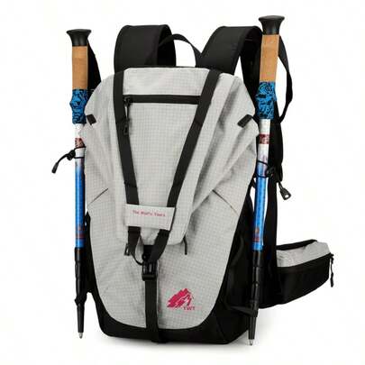 大容量、高耐用性、轻便防水的高品质户外运动背包。适合徒步旅行、远足、旅行和日常使用。多功能设计，拥有充足的存储空间，防水耐磨，舒适的加厚背垫和肩带。