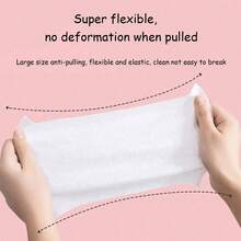 10/50/100片装草莓图案迷你便携湿巾，无纺布清洁湿巾，迷你小包装，不含酒精，用于日常物品清洁，旅行和商务出行必备，身体护理湿巾，方便携带，户外旅行配件 - 草莓圖案 - 查看 5