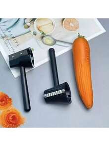 Vegetable And Fruit Slicer - Multifunctional Kitchen Tool For Easily Cutting, Chopping And Slicing, Carrot Curler, Cucumber Spiralizer, Orange Peeler Perfect For Creative Meal Prep, Kitchen Tools | Durable Kitchen Gadgets