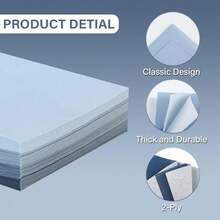 20pcs/40pcs/60pcs/80pcs,Dusty Blue Party Napkins Gradient Blue Disposable Paper Napkins 4 Colors 6.5" Luncheon Cocktail Napkin For Birthday Wedding Baby Shower Party Celebration Gathering Supplies - Blue - View 5