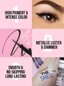 Misslyn ماركة MISSLYN - ما هذه الصدفة! قلم تحديد العين المعدني الحيوي 1 قطعة، قلم تحديد عين معدني، قلم تحديد عين معدني متضمن الأزرق والأسود والبني، مكثف اللون، مقاوم للتشويش، مقاوم للماء، طويل الأمد، مقاوم للعرق، قلم تحديد عين سائل، قلم تحديد عين طويل الأمد، قلم تحديد عين كريمي، قلم تحديد عين لامع، قلم تحديد عين مقاوم للتشويش، قلم تحديد عين مغذي