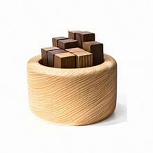 1 Stück Holz Ätherisches Öl Diffuser - Natürliches Tannenzapfen Design. Dieser kompakte zylindrische Diffuser benötigt keine Batterien und ist ideal für den Heimgebrauch, Feierlichkeiten, Partygeschenke, Büros, Autos, Schränke, Yoga-Studios und Spas. Perfekt für Schlafzimmer Dekoration, Wohndekoration, Diffusion ätherischer Öle und als Geschenk.