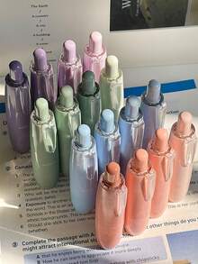 4-1 Roll Permanent Double-Sided Coated Tape, Adhesive Tape Dispenser For Scrapbooking, Crafts, Arts, Photos, Smooth And Clean, Back To School Essential - Multicolor - View 8