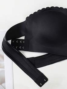 3pcs Fashionable Bandeau Bras, Seamless Backless Bras - Multicolor - View 4