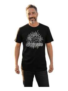 Playera Caifanes Moda Vintage Urbano - Negro - Ver 5