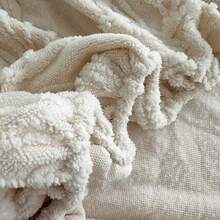 1pc Super Soft Autumn/Winter Fleece Fitted Sheet - Thickened Milk Fleece Fabric, Warm, Breathable, Soft - Mattress Protector, Dust Cover, Suitable For Bedroom, Dormitory, Hotel, Easy To Install And Care - White - View 8