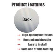 1pc 2D Flat Three Capybaras And Moon Funny Capybara Humor Parody Round Metal Tin Sign 8X8 Inches Wall Art Outdoor Garden Decoration Home Decor - 彩色 - 查看 4