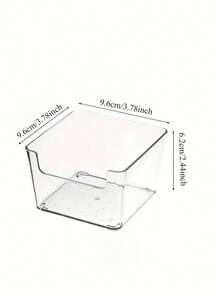 1pc Slanted Large Capacity Pen Holder, Suitable For Desktop Cosmetic Storage Box, Office Organizer Box And School Supplies - Multicolor - View 11