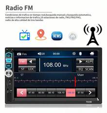 Carsapro Autoestéreo 2Din 7 Pulgadas Pantalla Táctil Mirrorlink MP5 Para Carro Con Reproductor Multimedia Auto Estéreo Bt Fm Usb Aux Estereo - 7010C - Ver 5