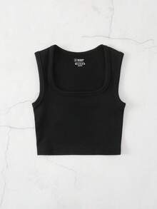 3 pièces Camisole dos nageur, Soutien-gorge de sport sans couture Yoga Fitness Débardeur, Top de couche de base élastique et respirant pour la course - Multicolore - Voir 2