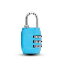 1pc Metal Password Combination Lock, 3-Digit Password Combination Padlock, Luggage Metal Password Lock, Mini Anti-Theft Lock, Drawer Lock Are Ideal Choices For Secure Travel Accessories, Suitable For Gym Lockers, Luggage And Backpacks, Portable, Tamper Proof And Compact Design, Easy To Carry Travel Essentials, Return To School Travel Accessories, Vacation And Summer Mini Travel Products - Silver - View 13