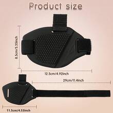 Motorcycle Gear Shift Pad Motorcycle Shoe Protective Cover Heavy-Duty Anti-Slip Rubber Shoe Cover With Safety Hook & Loop Fastener, Suitable For Gear Shift Lever Protector (Unisex Motorcycle Riding Gear Accessories) - Black Motorcycle Accessories Gear Shift Lever Cover Motorcycle Shoe Protector Motorcycle Shoe Cover Motorcycle Gear Shift Lever Cover