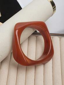 3 قطع مجموعة أساور أكريليك، تركيبة أساور صبغية أنيقة بسيطة، يمكن ارتداؤها بمفردها أو مكدسة، مناسبة للارتداء اليومي والعطلات