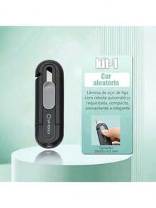 Mini Cardboard Paper Cutter/Stationery Knife With Retractable Blade - 彩色 - 查看 10