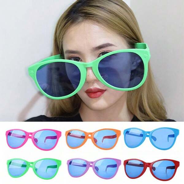 Colorful Big Oversized Eyeglasses Square Party Glasses Glasses For Adults Party Gifts
