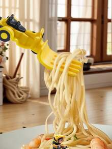 2 Stücke/Set, Kinderbesteck-Set, Motorrad Gabel und Löffel, PP Cartoon Baby Fütter-Set, Baby Löffel, Fütter-Gabel, Kleinkind Selbstfütter Besteck, Kinderbesteck-Set, geeignet zum Lernen und Üben, Essen, Mittagessen, Schule, Camping, Kleinkind Geschirr, Halloween und Ostern Geschenke.