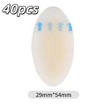 QKC 10 片高跟鞋防擦伤舒适隐形鞋跟贴。