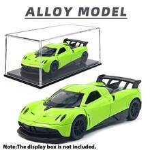 1:36比例合金仿真跑车模型，车门和引擎盖可打开，青少年收藏礼品 - 彩色 - 查看 12