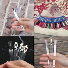 200pcs Nail Sticks With Ring, Nail Art Practice Tips Nail Sticks Nail Salon Beginners And Nail Color Display