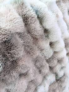 1pc Luxury Tie Dye Faux Fur Blanket - Soft, Warm, Cozy, Multipurpose, Suitable For All Seasons - Perfect For Bedroom, Guest Room, Living Room, Dorm, Car, Sofa Throw, Travel & Outdoor