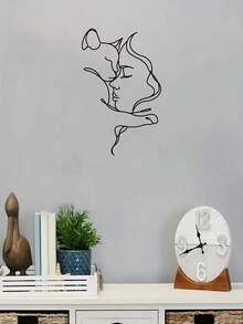 1 decor elegant de perete cu pisică și metal, perfect pentru îmbunătățirea ambianței casei, cadou excelent pentru casă nouă. - Multicolor - Vizualizare 5