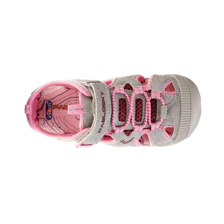 Pablosky Sandals 10147-473013 For Girls In Color Pink - وردي - مشاهدة 1