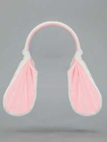 Unisex Plush Rabbit Ear Headband; Adorable Long Rabbit Ear Accessory With Soft Colors; Fashionable Costume Prop And Stylish Fashion Accessory, Suitable For Parties, Events, Daily Wear, Photography And Gift-Giving; Especially Suitable For Those Who Enjoy Cute Styles, Y2K Aesthetics, Animal Elements And Accessories.