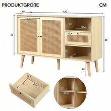 Storage Cabinets - Oak + MDF-1 - View 11