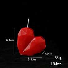 1pc Heart-Shaped Scented Candle, Fragrance Home Decor Ornament Gift For Valentine's Day - Multicolor - View 8