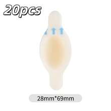 QKC 10 片高跟鞋防擦伤舒适隐形鞋跟贴。